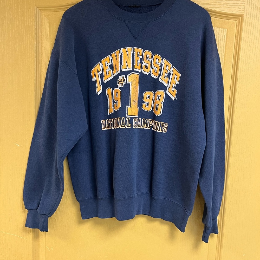Tennessee National Champions Navy Sweater
